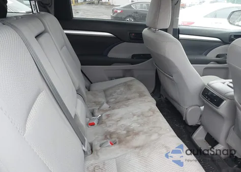 2019 Toyota Highlander Le из США, поврежденный, VIN 5TDBZRFH4KS964178